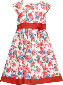 Bella Moda Girl's Midi/Knee Length Casual Dress