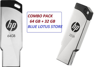 Blue Lotus HP V-236 W Pen Drive 64+32 Combo 64 GB Pen Drive