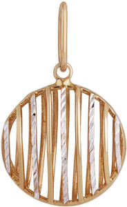 TBZ TheOriginal Nature Inspired 14kt Rose Gold Pendant