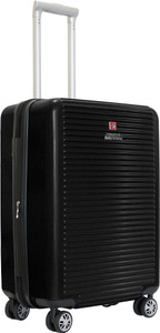 Swiss Military ALPHA SERIES POLYCARBONATE CABIN SIZE 20 INCH HARD TOP LUGGAGE Cabin Luggage - 20 inch Expandable Check-in Luggage - 20 inch