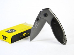 ENERZY BUCK FOLDING KNIFE GREY BLACK 1 Function Multi Utility Swiss Knife