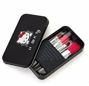 VERGE Hello Kitty Make Up Brush Set - 7 Pcs (black)