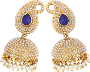 Styylo Fashion Diva Style Pearl Alloy Jhumki Earring