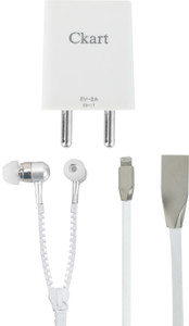 Ckart Wall Charger Accessory Combo for Apple iPhone 5, 5S 6,6S, 6 Plus,6S Plus,7, 7 Plus
