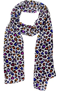 Weavers Villa Animal Print Trendy Scarf and Stoles Light Weight Premium Poly Cotton Girls Scarf