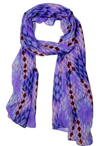 Weavers Villa Printed Trendy Scarf and Stoles Light Weight Premium Poly Cotton Girls Scarf