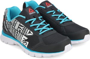reebok run voyager running shoes for women(white, blue, black)