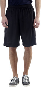 Dee Mannequin Solid Men's Black Basic Shorts