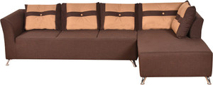 Furny Aldo Cozy Solid Wood 4 Seater Modular