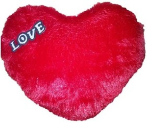 Ansh Soft Love heart Cushion - 30 cm
