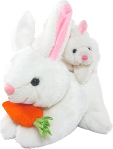 Gifteria Mother Rabbit with Baby - 26 cm