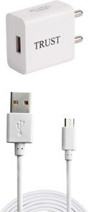 Trust 2A. Fast Charger with Charge & Sync USB Cable For All Smartphones Mobile Charger