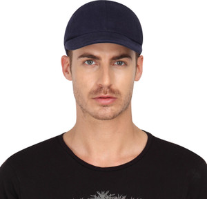 FabSeasons Solid Hosiery Cotton Plain Solid Unisex with Adjustable Size Baseball Summer Cap