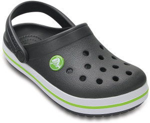boys grey crocs
