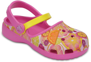 multicolor crocs