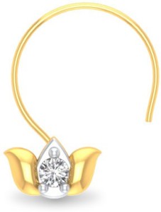 P.N.Gadgil Jewellers Kayli 18kt Diamond Yellow Gold Stud