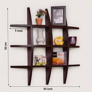 Usha Furniture Wooden Wall Shelf