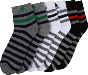 Adidas Men & Women Ankle Length Socks