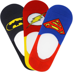 Justice League Men's No Show Socks