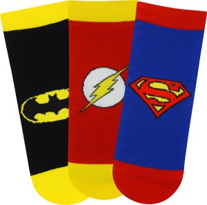 Justice League Men's Low Cut Socks