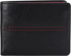 Carlton Men Black Genuine Leather Wallet