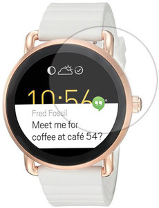 Taslar Tempered Glass Guard for Fossil Q Wander, Marshall
