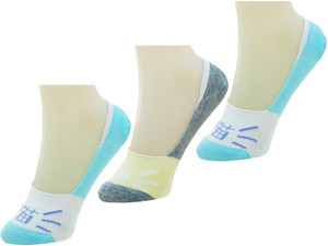 Neska Moda Men & Women Solid No Show Socks