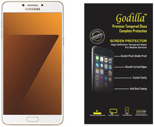 GODILLA Tempered Glass Guard for Samsung Galaxy C7 Pro