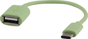 iGreenPro Universal OTG Type C (Male)To Type A (Female) Green iGP / Standard OTG Cable