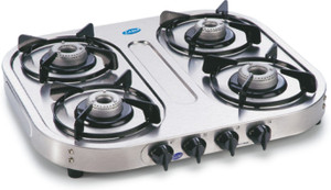 GLEN Glen LPG Stove 1044 PL AL Gas Stove Stainless Steel Manual Gas Stove