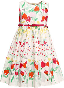 Bella Moda Girl's Midi/Knee Length Casual Dress