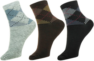 Neska Moda Men's Solid Ankle Length Socks
