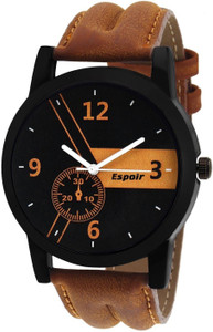 Espoir ESP8567 Stylish Pattern Corporate Imperial Analog Watch - For Men & Women