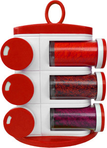 WCSE Rotating Safe 360° & 12 in one Masala Box 1 Piece Spice Set