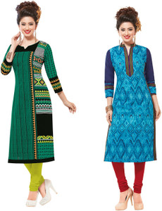 Giftsnfriends Cotton Printed Dress/Top Material