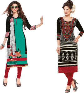 Giftsnfriends Cotton Printed Dress/Top Material