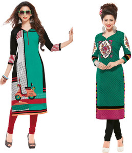 Giftsnfriends Cotton Printed Dress/Top Material