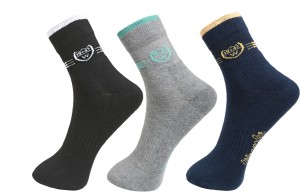 Wrangler Men's Self Design Ankle Length Socks
