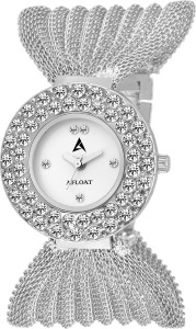 Afloat AFL-4268 WHITE DIAL Analog Watch  - For Women