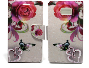 Sharp Icon Flip Cover for Samsung Galaxy-S6 Edge Plus