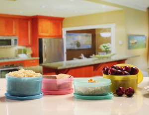 MasterCook Round - 200 ml, 300 ml Plastic Food Storage