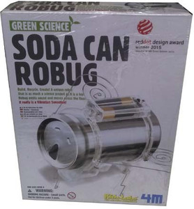 Green science soda can sales robug