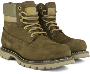Cat Colorado Basic Spice Boots Olive Best Price In India Cat