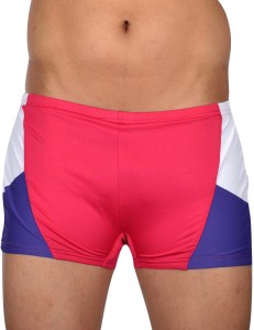 AquaChamp Swimwear - Export Quality - Multicolor Swim Trunk for Men/Boys - A114 Solid Men's Swimsuit