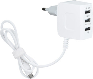 Cion 3 USB Port Wall Charger Adapter for all Smartphones Mobile Charger