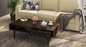Urban Ladder Pierre Solid Wood Coffee Table