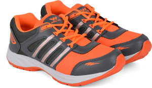 Wega Life Asda Running Shoes Grey Orange Best Price In India