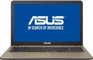 Asus X Series Celeron Dual Core 6th Gen - (4 GB/500 GB HDD/DOS) X540SA-XX311D Laptop(15.6 inch, Chocolate Black IMR With Hairline, 1.9 kg)