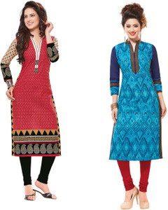 Giftsnfriends Cotton Printed Dress/Top Material