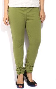 People Women's Green Leggings